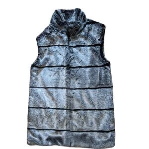 Discover Peach GALENA faux fur vest size XS
